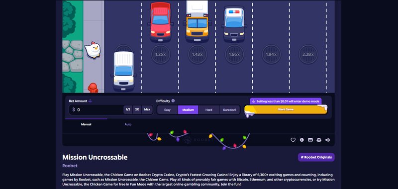 Scopri la Missione Uncrossable: l'Avventura di Gioco Più Affascinante. Scopri la Missione Uncrossable: l'Avventura di Gioco Più Affascinante.